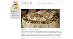 Desktop Screenshot of dunesgolfandbeachclub.com